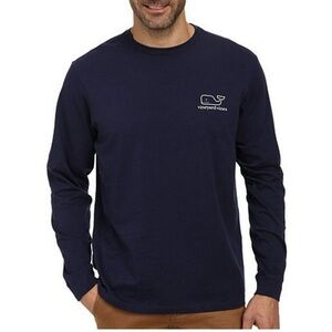 Navy Vineyard Vines long sleeve shirt